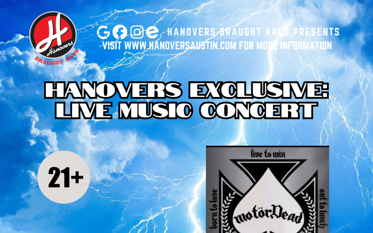 Image: Metal Night with Denim & Leather + Motordead at Hanovers Pflugerville