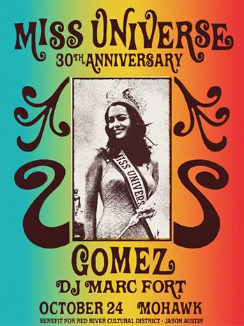 Image: Miss Universe, Gomez, DJ Marc Fort [inside]