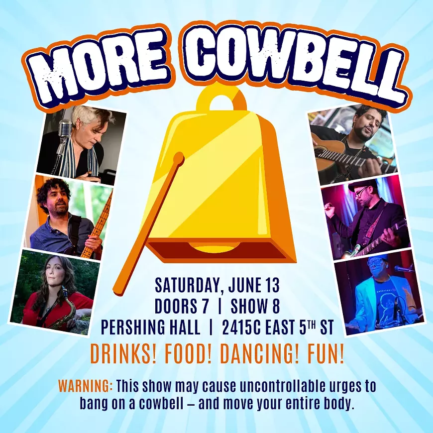 ROCK OUT to a sprawling playlist of songs united by one glorious, clanging thing in common. If it's got cowbell, it's fair game. And a dance floor that doesn't quit. Come find your people. Bring your fever!