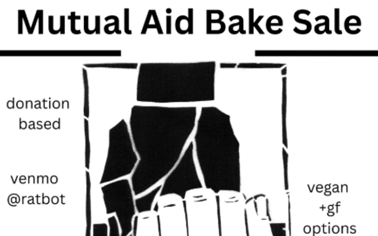 Image: Mutual Aid Bake Sale
