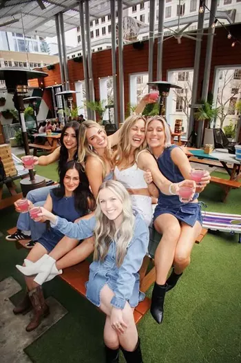 Image: National Margarita Day at Upstairs at Caroline