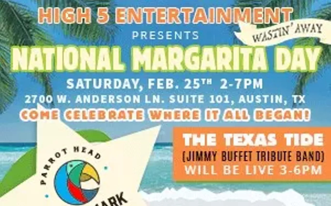 Image: National Margarita Day w/ the Texas Tide (Jimmy Buffett tribute)