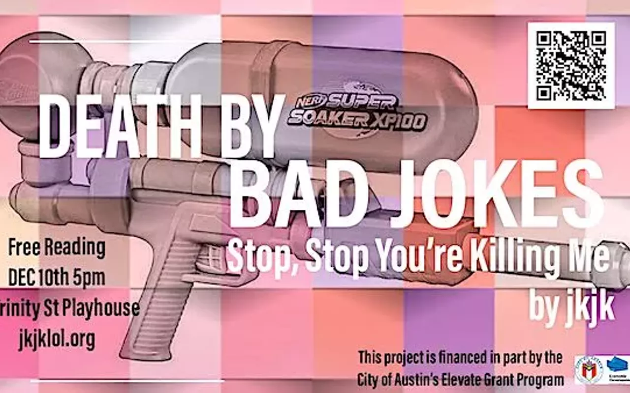 Image: New Play Workshop: Death by Bad Jokes