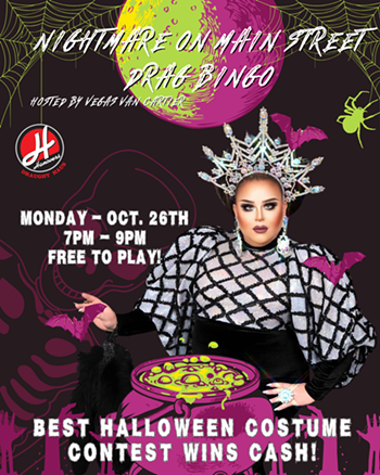 Image: Nightmare Drag Bingo on Main Street at Hanovers Pflugerville