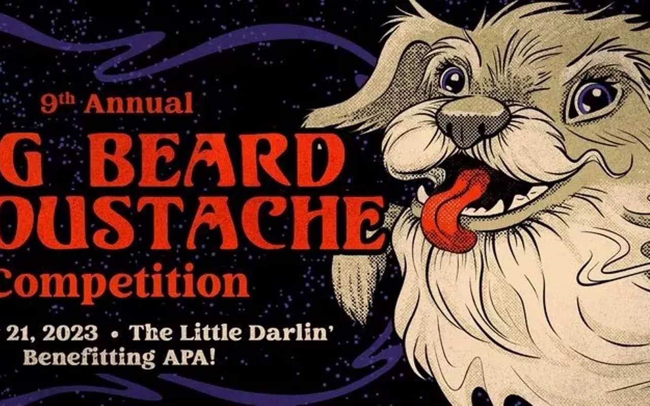 Image: Ninth Annual Dog Beard & Moustache Competition