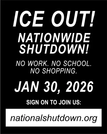 Image: No Business As Usual Protest
