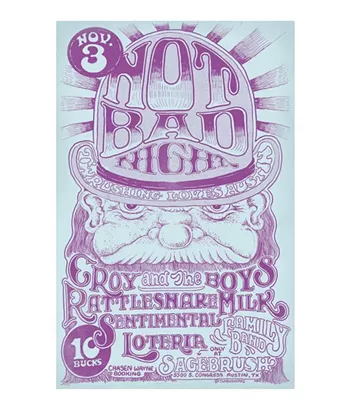 Image: Not Bad Night w/ Loteria, Rattlesnake Milk, Croy & the Boys, Sentimental Family Band