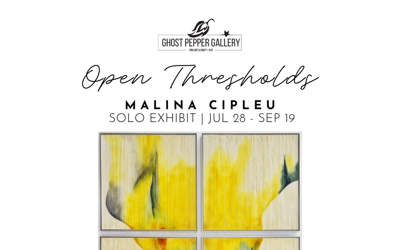 Image: Open Thresholds, a Malina Cipleu Solo Exhibit