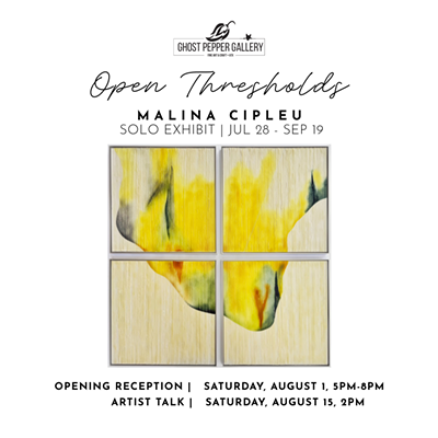 Image: Open Thresholds, a Malina Cipleu Solo Exhibit
