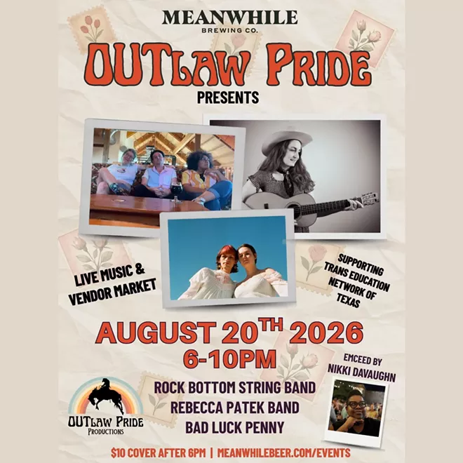 OUTLaw Pride Fest w/ Rock Bottom String Band, Rebecca Patek Band, Bad Luck Penny