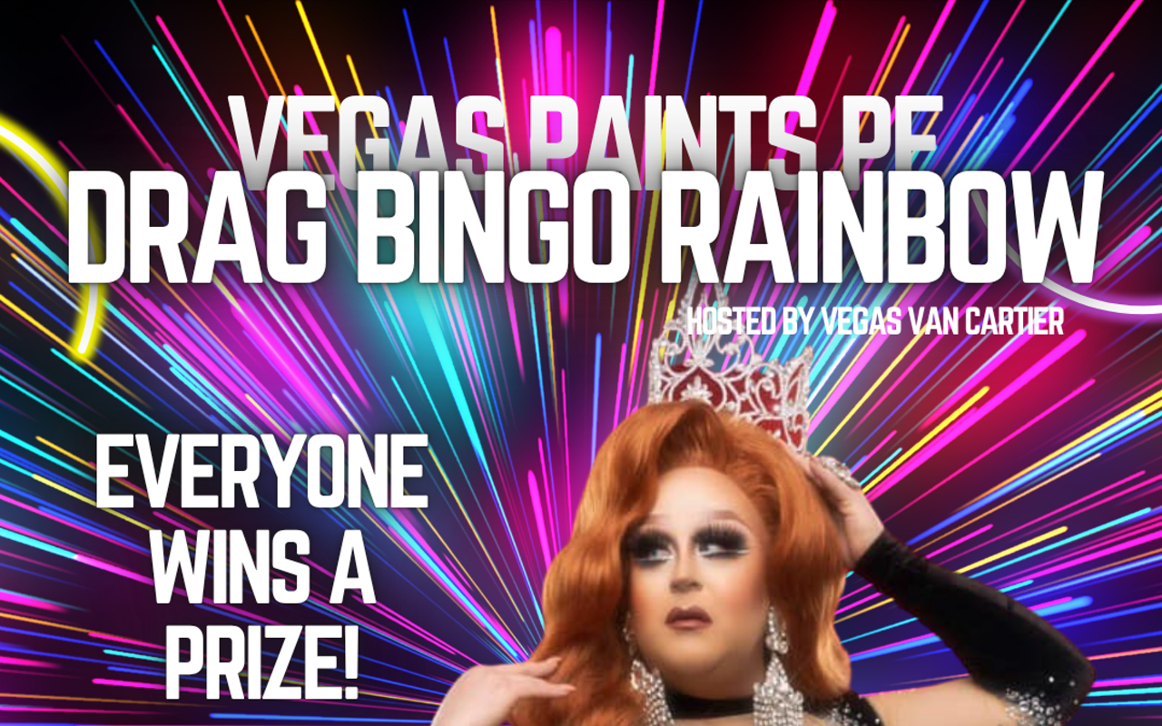 Image: Paint Drag Bingo Rainbow Pride at Hanovers Pflugerville