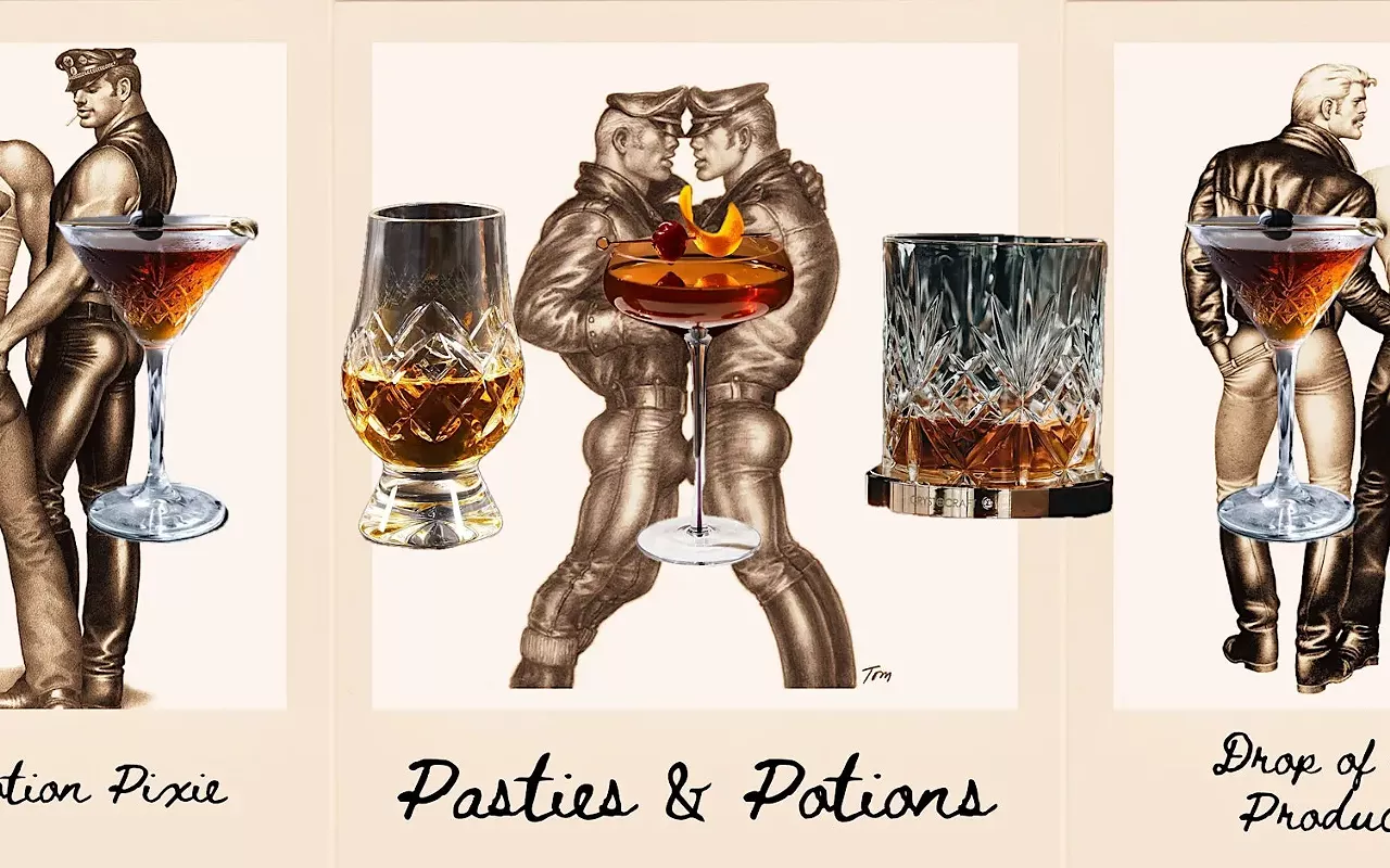Image: Pasties & Potions Burlesque Brunch and Cocktail Class - Leather Daddy Edition