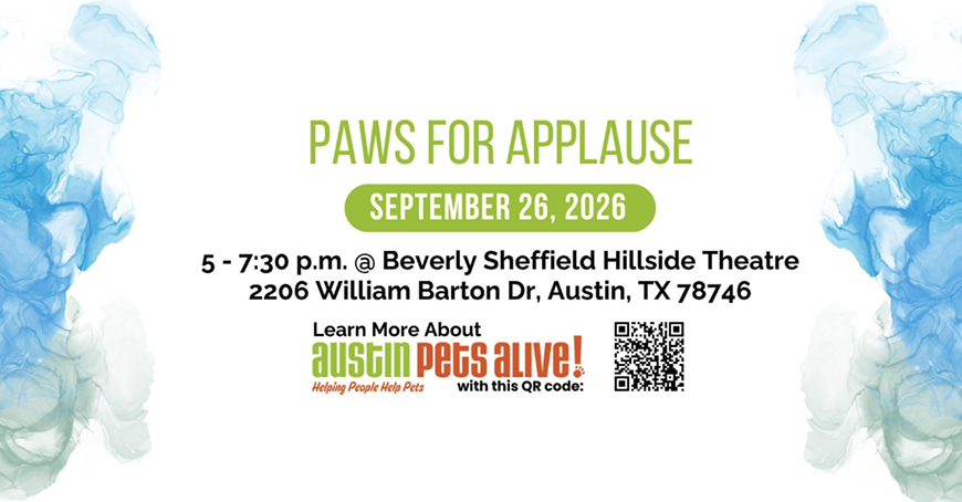 Paws for Applause with Velocity Music Academy and Austin Pets Alive!