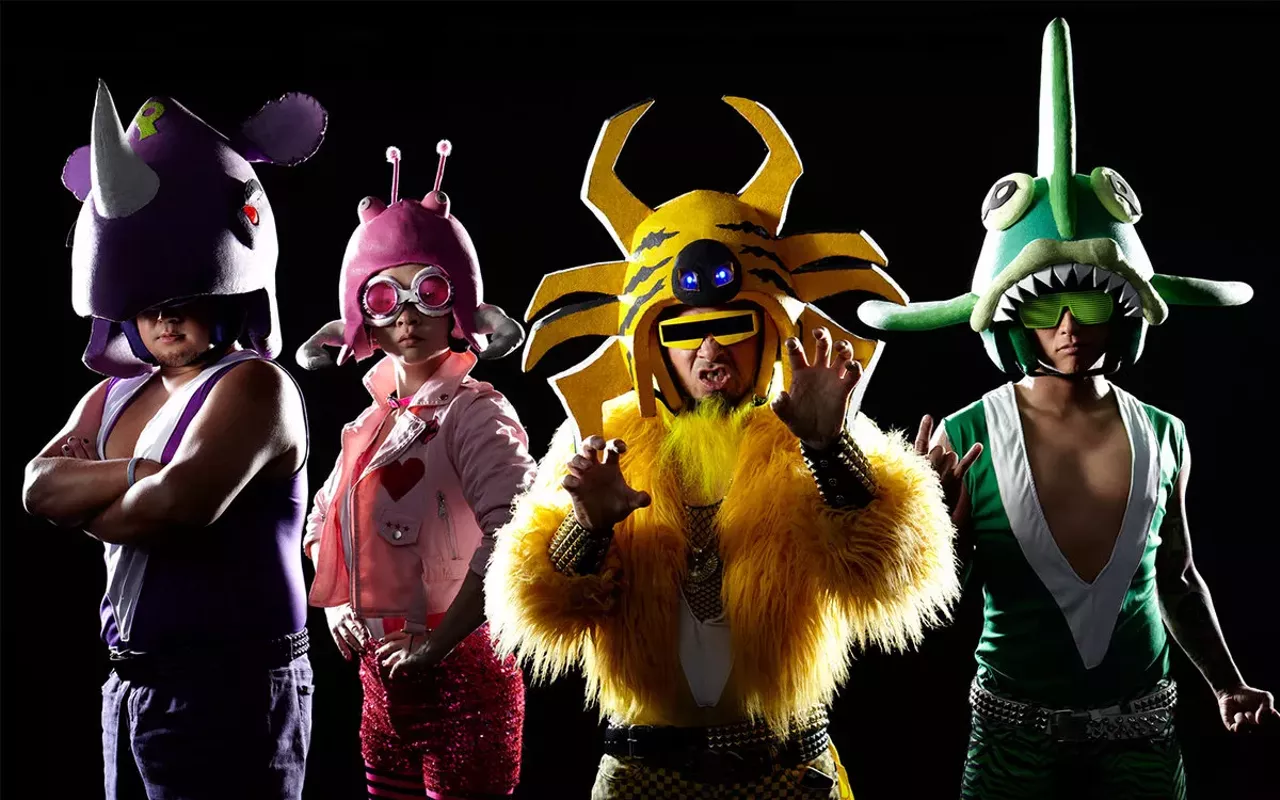Image: Peelander-Z benefit w/ the Octopus Project, Riverboat Gamblers, 16 Deluxe [outside]