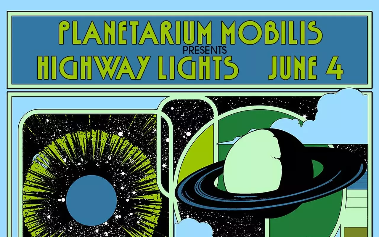 Image: Planetarium Mobilis Featuring Highway Lights