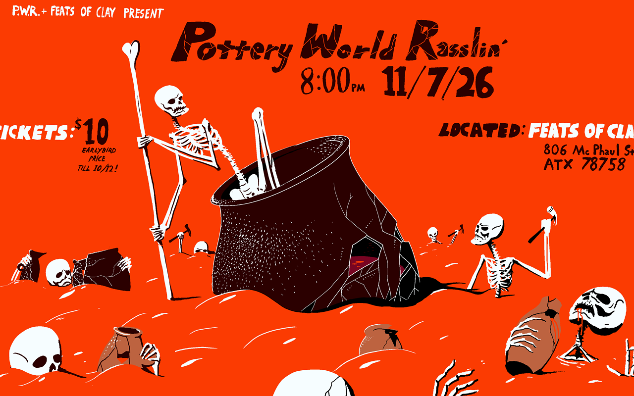 Image: Pottery World Rasslin'