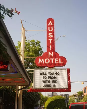 Image: Prom for All Under the Neon Rainbow