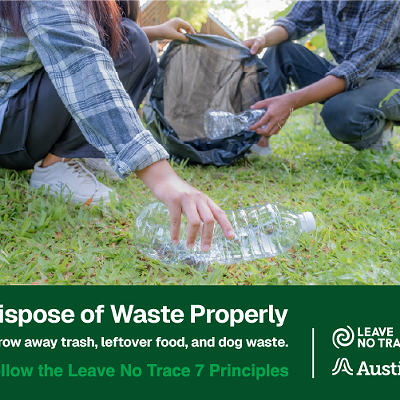 Image: Protect Austin&rsquo;s Green Spaces: Leave No Trace