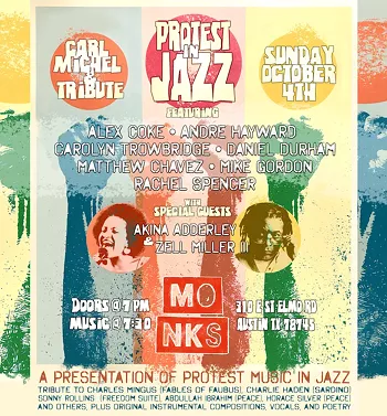 Image: Protests in Jazz:A Presentation of Protest Music in Jazz with Carl Michel & Tribute
