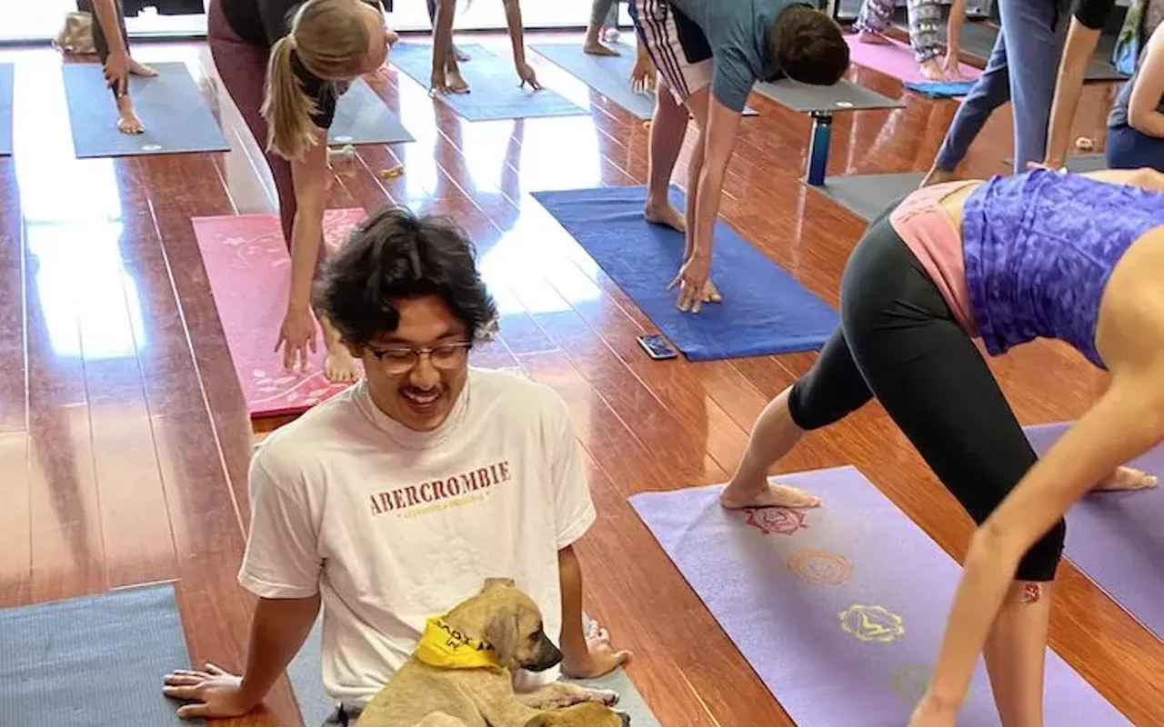 Image: Puppy Yoga Benefiting Jane's Fund of Williamson County Regional Animal Shelter