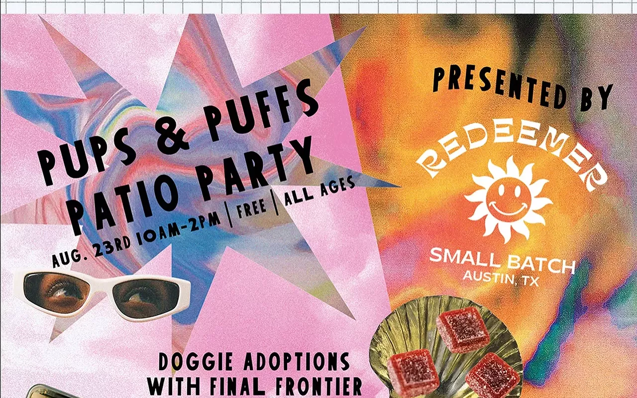 Image: Pups & Puffs Patio Party