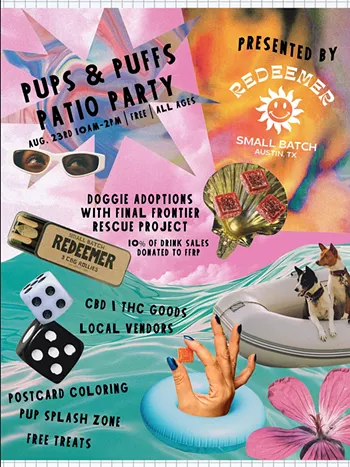 Image: Pups & Puffs Patio Party