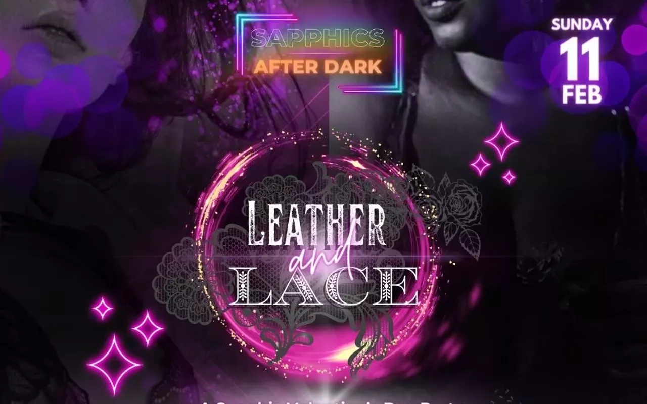 Image: Sapphics After Dark: Leather and Lace