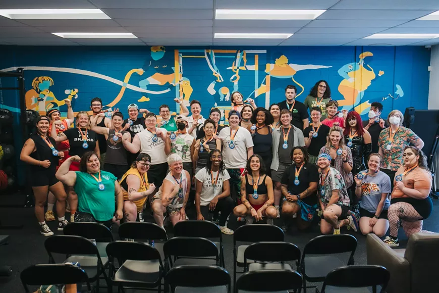This is our group photo from last year's event!