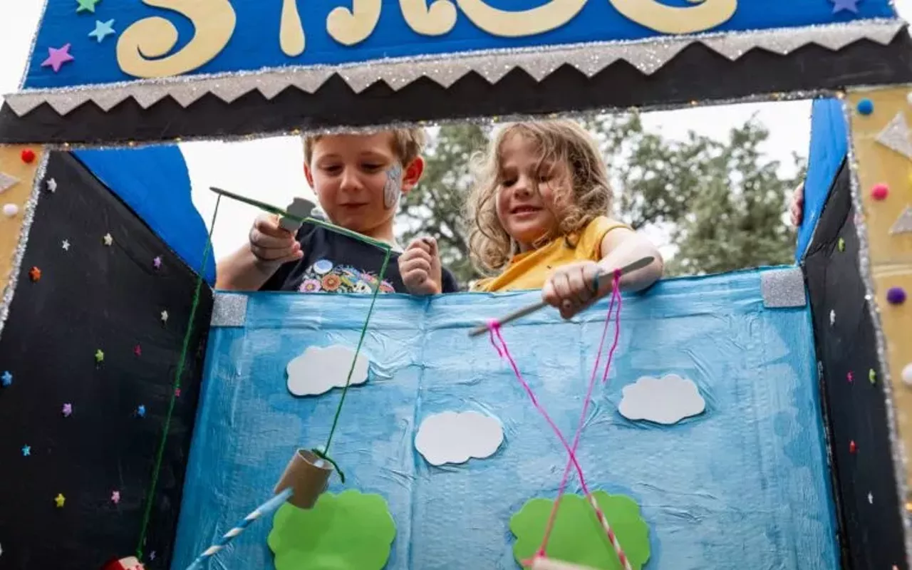 Image: Second Saturdays Are for Families: Anything Can Be a Puppet