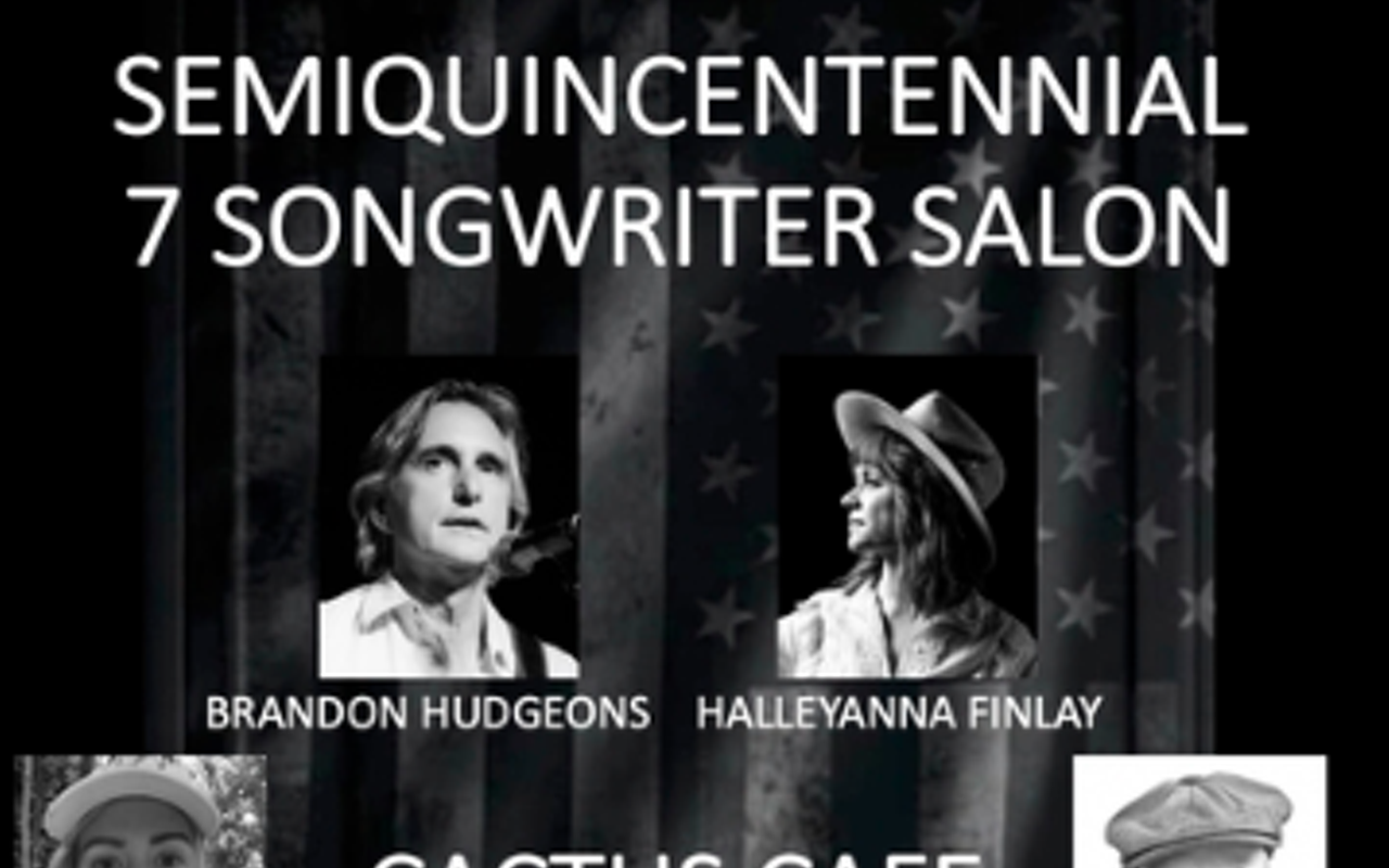 Image: Semiquincentennial 7 Songwriter Salon Ft Philip Gibbs, HalleyAnna Finlay, Brandon Hudgeons, Hope Irish, Jamie Thomas, Juliet Goldstein, Ace Howell