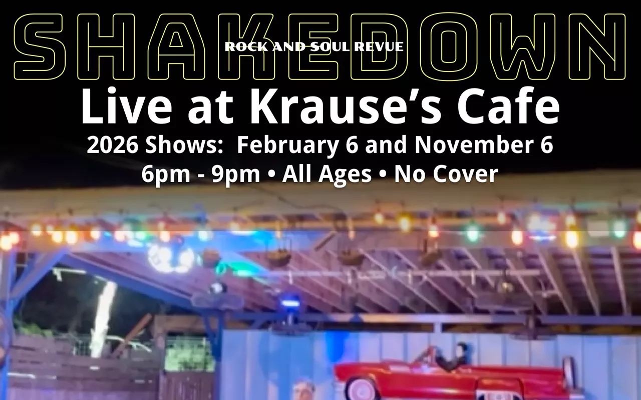 Image: Shakedown Live at Krause's Cafe