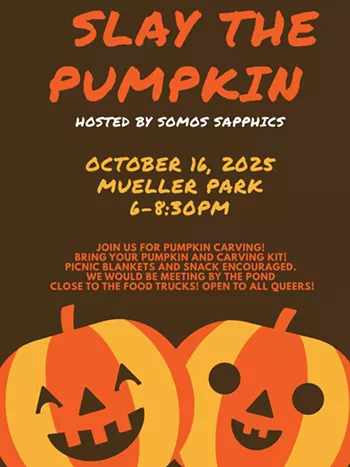 Image: Somos Sapphics: Slay the Pumpkin