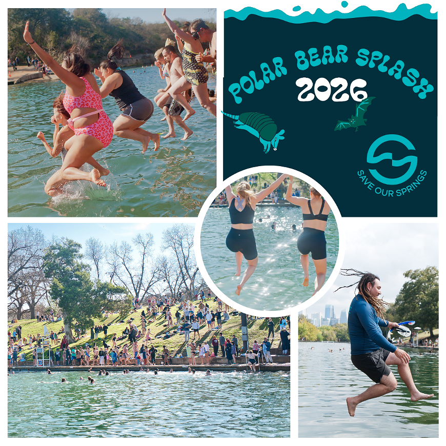 Join us New Year's Day for the the annual SOS Polar Bear Splash at Barton Springs Pool