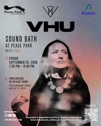 Image: Sound Bath at Pease Park with VHU