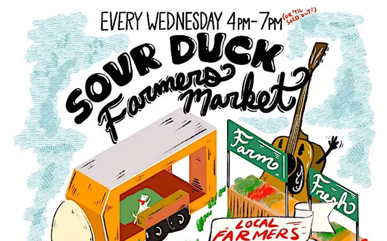 Image: Sour Duck Farmer&rsquo;s Market