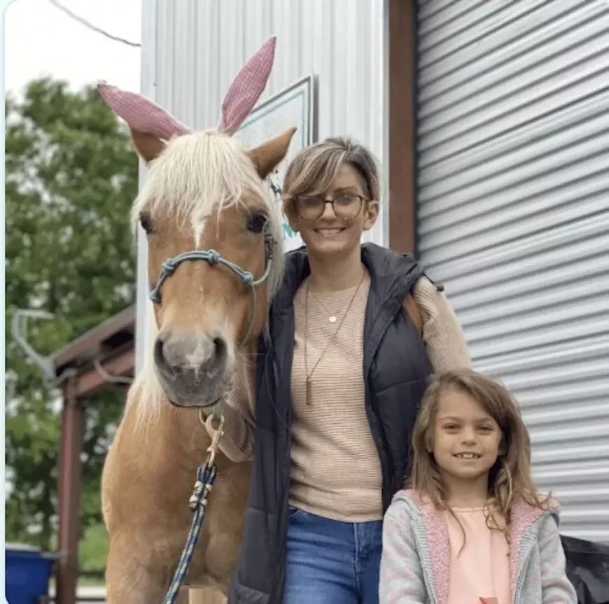 Meet Therapy Horses at the Duck Derby!