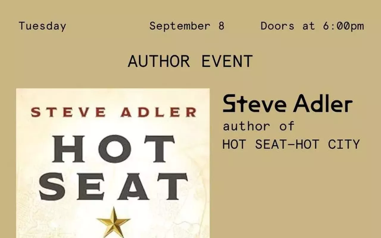 Image: Steve Adler: Hot Seat &ndash; Hot City