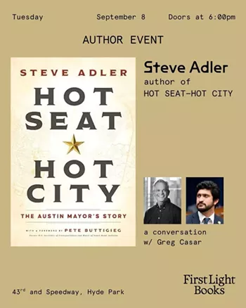 Image: Steve Adler: Hot Seat &ndash; Hot City
