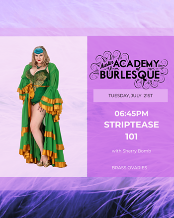 Image: Striptease 101 with Sherry Bomb