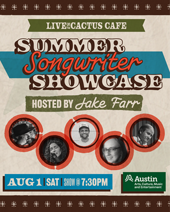 Image: Summer Songwiter Showcase Hosted by Jake Farr!