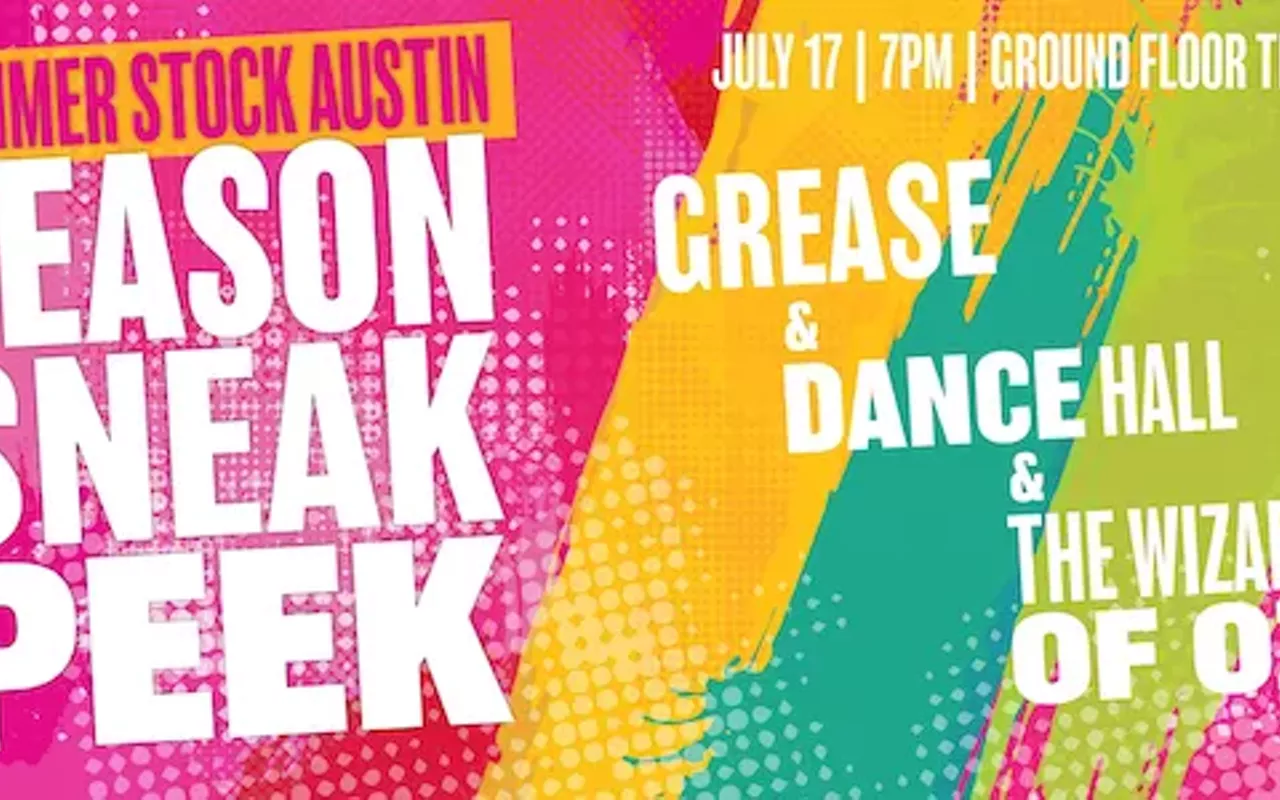 Image: Summer Stock Austin: Sneak Peek