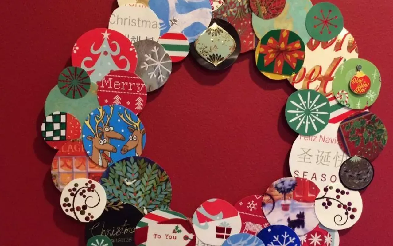 Image: Sunday Funday: Recycled Holiday Cards