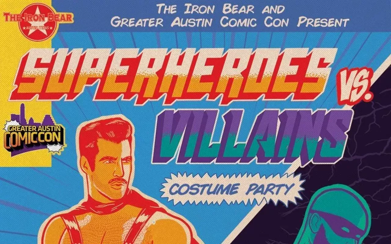 Image: Superheroes vs. Villains Costume Party
