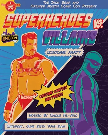 Image: Superheroes vs. Villains Costume Party
