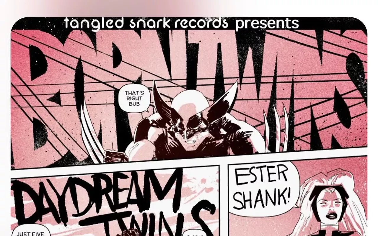 Image: Tangled Snark Records presents Born Twins (7:00), Daydream Twins (6:00), Ester Shank (5:00), Petra von Kan't (4:00), Left of West (3:00)