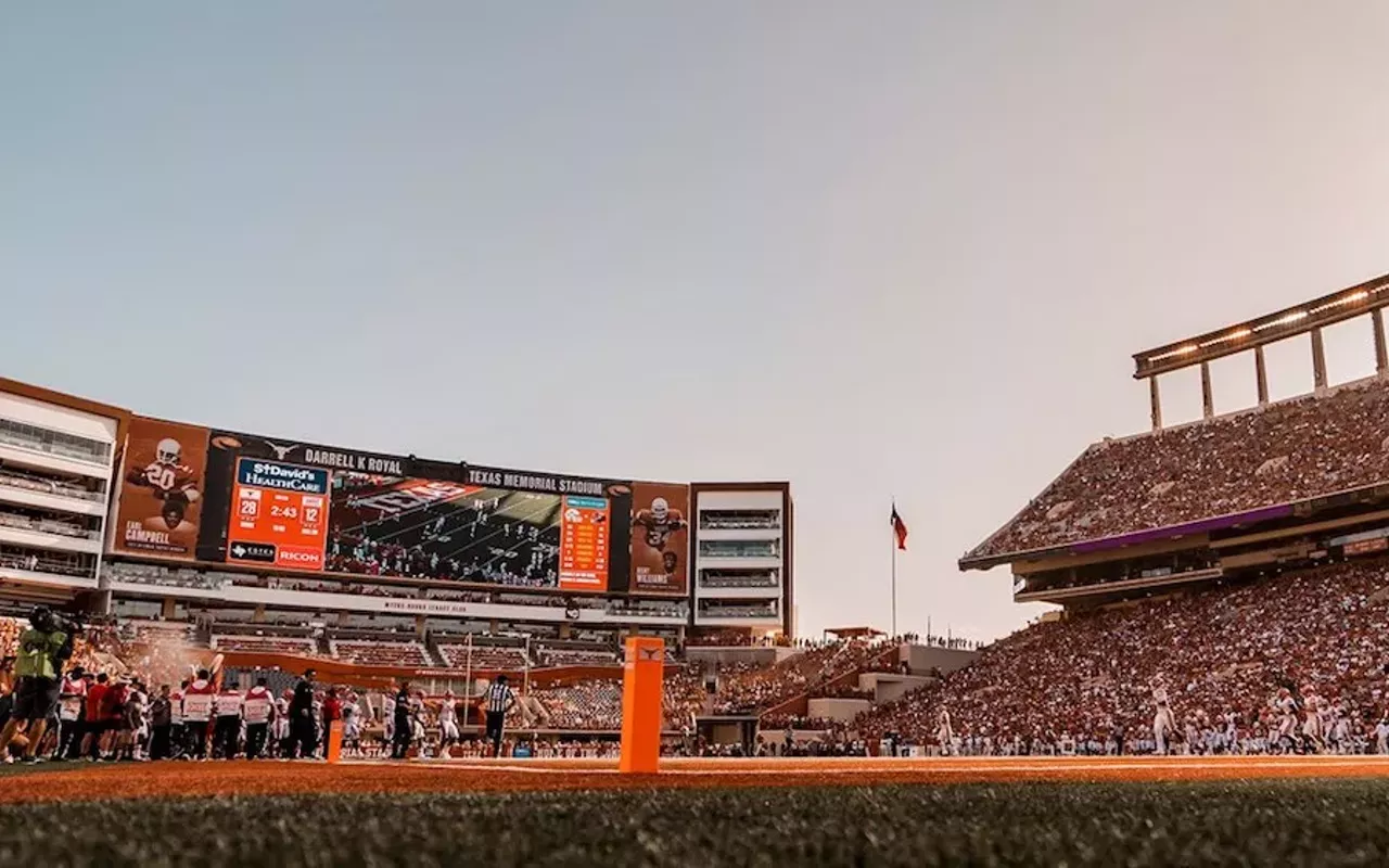 Image: Texas Football Orange-White Game