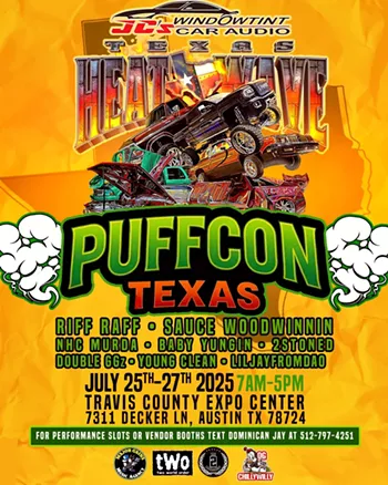 Image: Texas Heat Wave Day 3 w/ Riff Raff, Double GGz, Young Clean, LiljayfromdaO, more