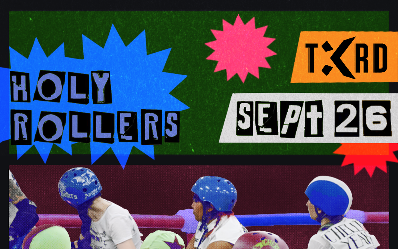 Image: Texas Roller Derby Presents: Cherry Bombs VS Holy Rollers