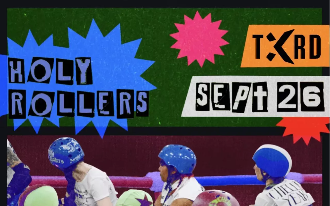 Image: Texas Roller Derby Presents: Cherry Bombs VS Holy Rollers