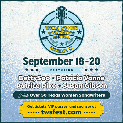 Image: Texas Women Songwriters Festival Sep. 18-20